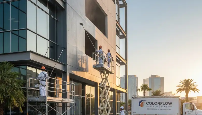 Professional commercial building painting by expert house painters in Saint Charles, MO