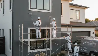 Professional exterior house painting in Saint Charles MO by expert local painters