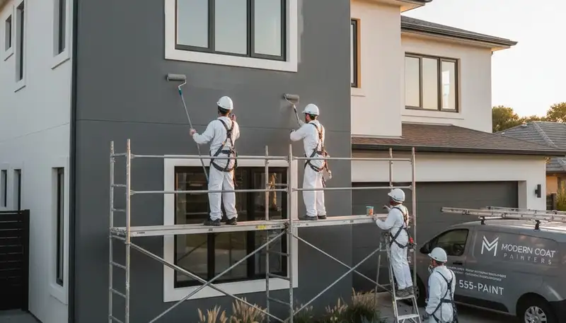 Professional exterior house painting in Saint Charles MO by expert local painters