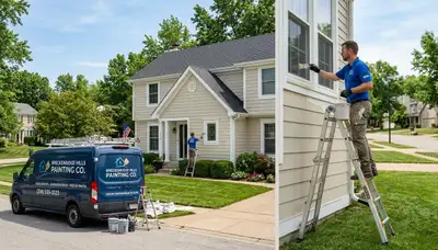 Professional house painters in Saint Charles MO providing expert exterior painting services