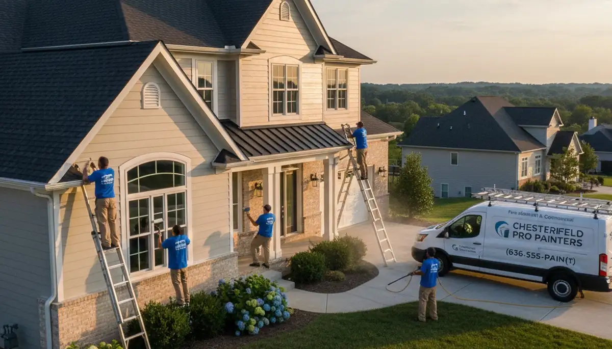 Professional house painters serving Saint Charles, MO for interior and exterior painting services