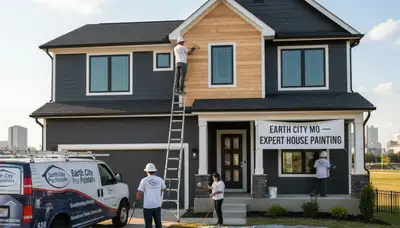 Professional house painters in Saint Charles MO providing expert exterior and interior painting services