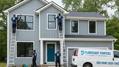 House painters in Saint Charles, MO providing professional exterior home painting services