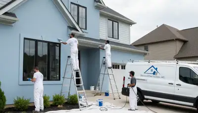Professional house painting service in Saint Charles, MO for residential exterior and interior painting