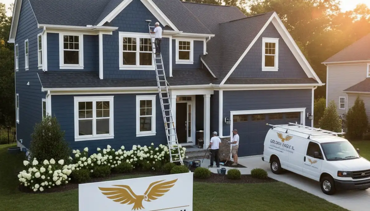 Professional house painters in Saint Charles MO providing expert exterior and interior painting services
