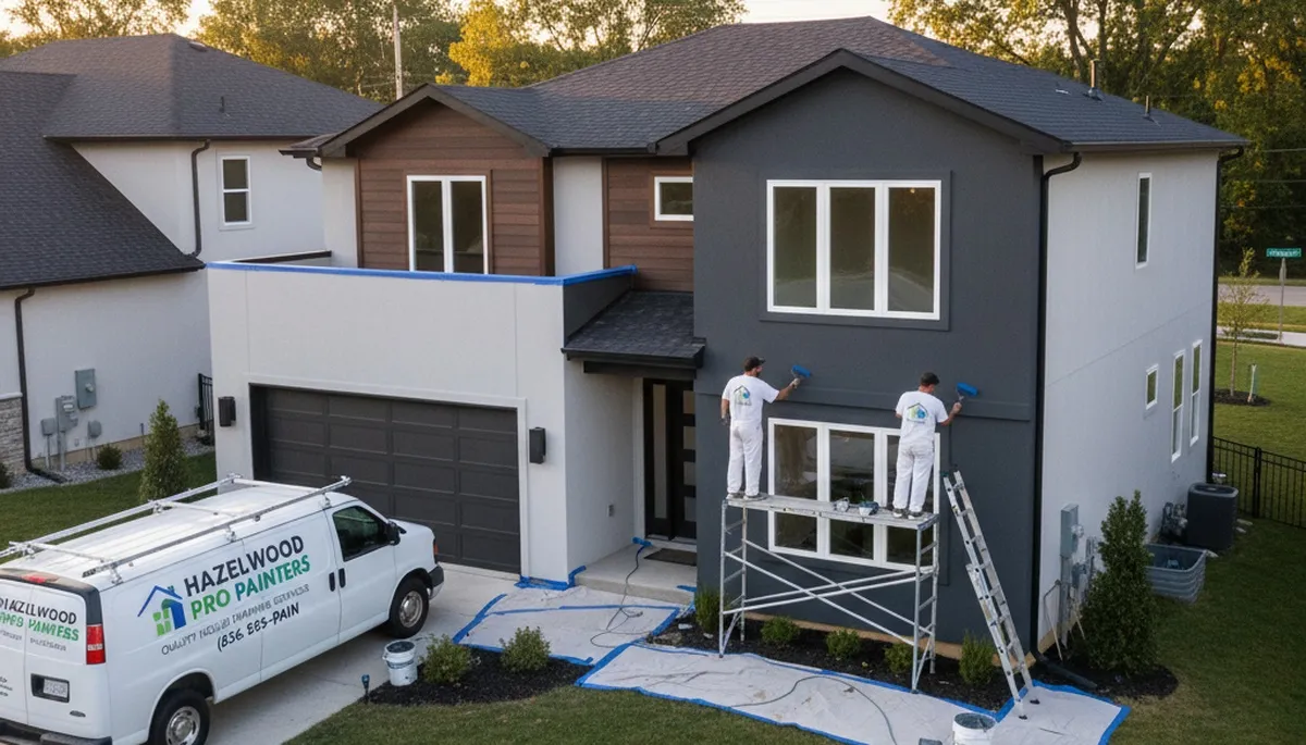 Professional house painters serving Saint Charles, MO for exterior and interior painting services