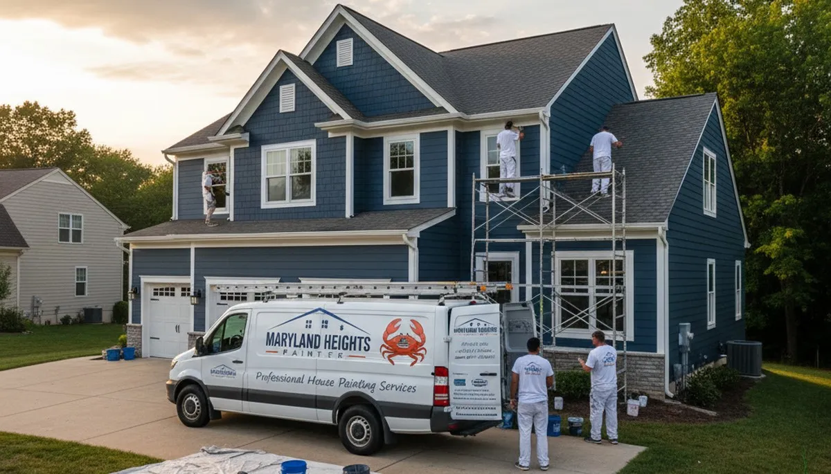 Professional house painters in Saint Charles MO providing expert exterior and interior painting services
