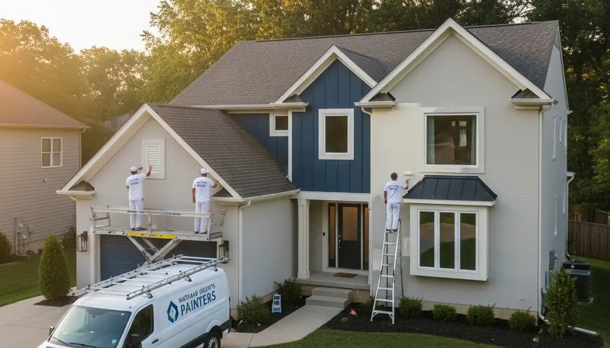 Professional house painting service in Saint Charles MO by expert residential painters
