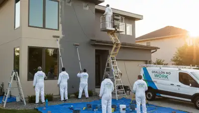 Professional house painting services in Saint Charles, MO for residential exteriors and interiors