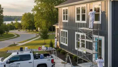 Professional house painting service in Saint Charles, MO for residential interior and exterior homes