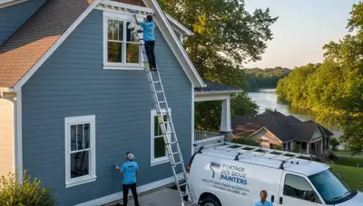 Professional house painting service in Saint Charles, MO for interior and exterior homes