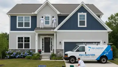 Professional house painters in Saint Charles MO providing expert exterior and interior painting services