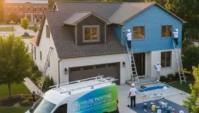 House painters serving Saint Charles, MO with professional interior and exterior painting services