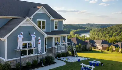 House painters in Saint Charles, MO providing professional residential painting services
