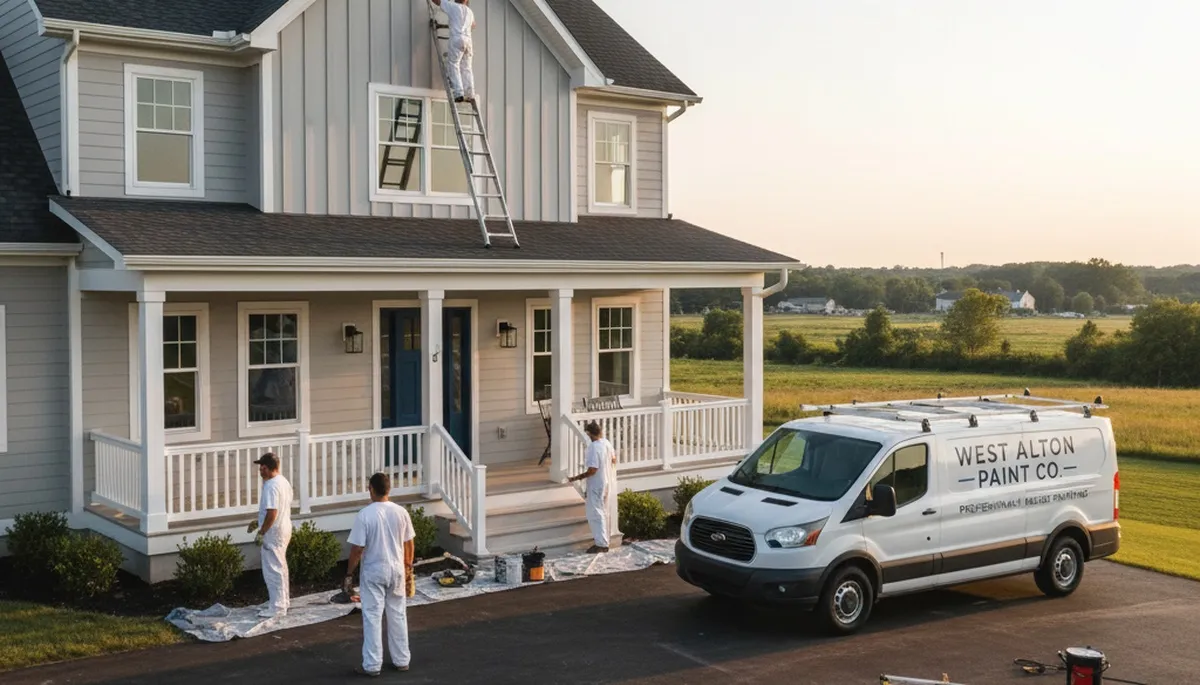 Professional house painters in Saint Charles, MO delivering expert interior and exterior painting services