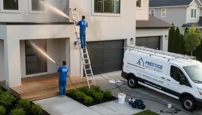 Professional pressure cleaning service restoring home exterior in Saint Charles, MO